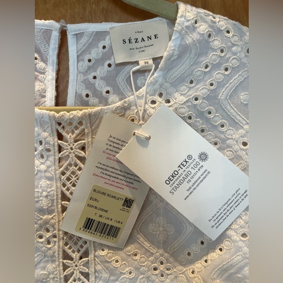 Sezane Scarlett blouse - Picture 6 of 6